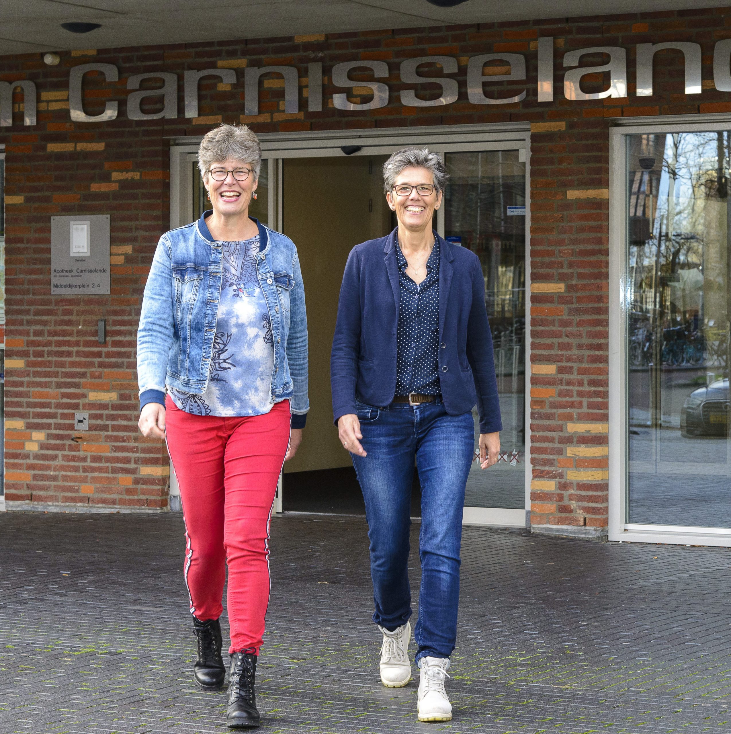 Jacobine Vreeken en Anita Kooistra